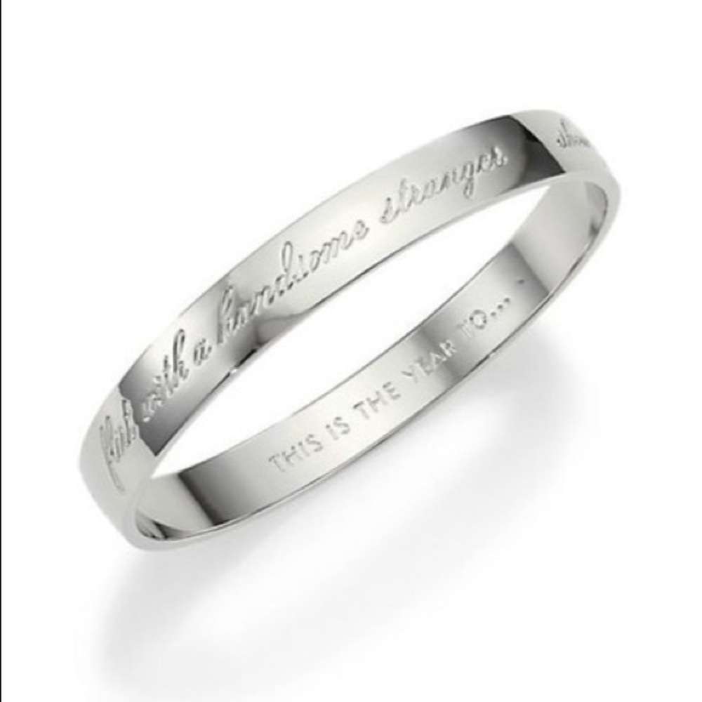 Silver Kate Spade bracelet